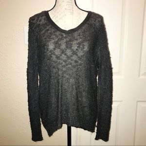 Elan Oversize Sweater SW83 CHARCOAL Gray Med